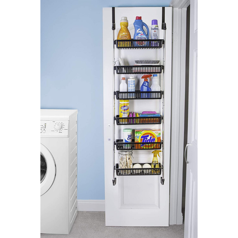 Large Over The Door Kitchen Pantry Spice Organizer Rack image 5