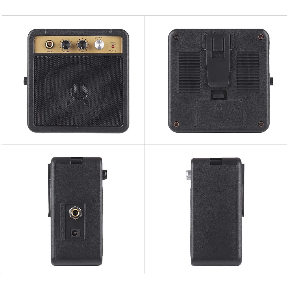 Portable Mini Guitar Amplifier For Acoustic & Electric image 4