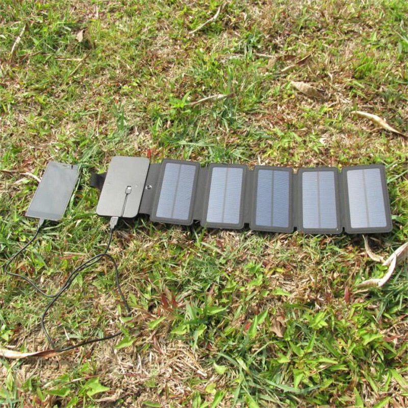 Portable Solar Powered Charger Panel Foldable image 3