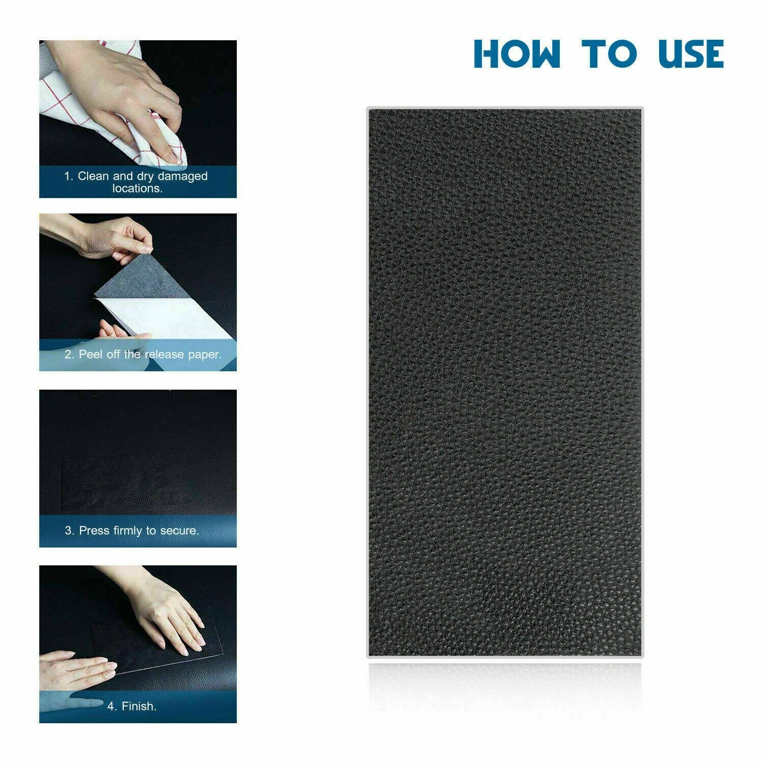 Self-Adhesive Leather Repair Patch Stick on Sofa Repairing Car Bag Seat image 10