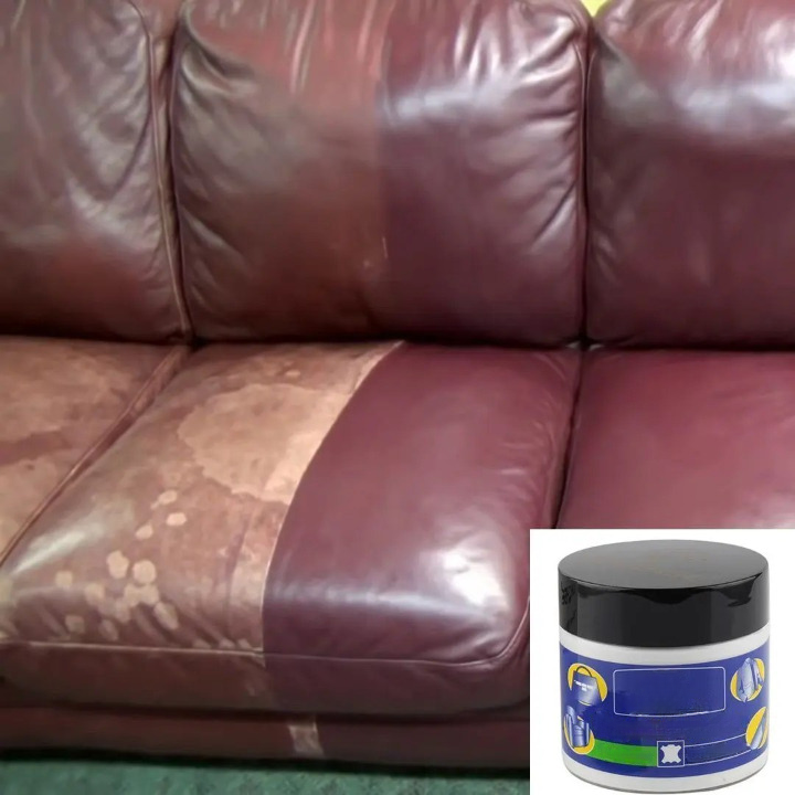 Leather Restoration Repairing Cream For Car Recoloring Kit image 0