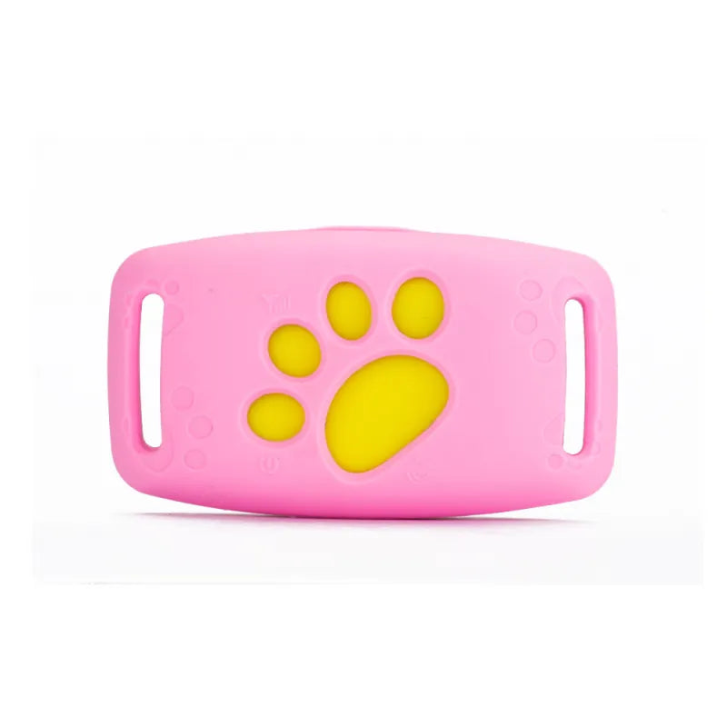 Cat Gps Tracker Collar Pet Location Tracking Device For Dogs - Pink image