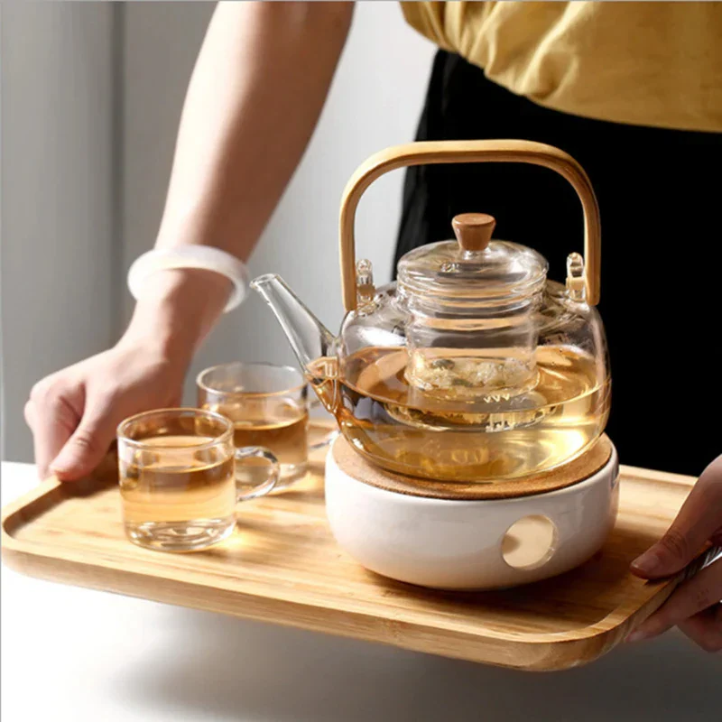 Glass Teapot Heat-Resistant Borosilicate Glass Teapot Boiling Teapot image 3