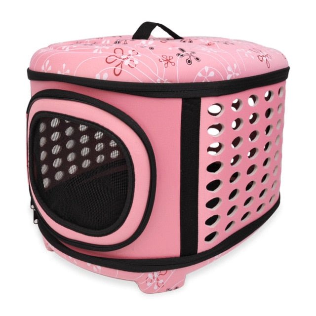 Small Cat / Dog Travel Carrier Bag - Pink, XS image