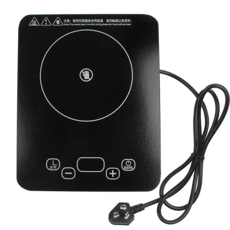 Portable Small Electric Induction Cooker With Single Burner 9.8in image 2