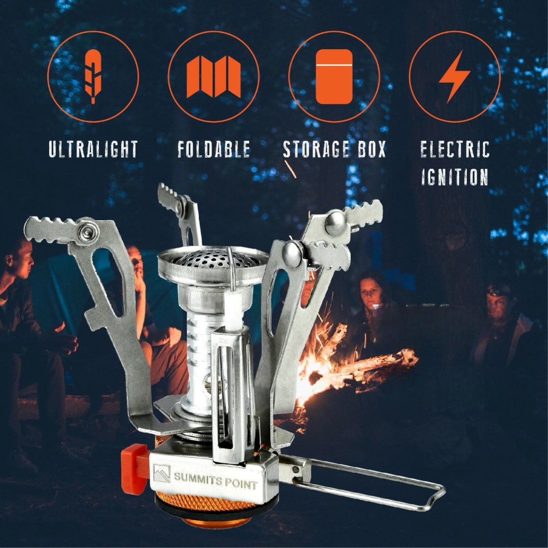 Small Portable Backpacking Camping Gas Stove Burner image 4