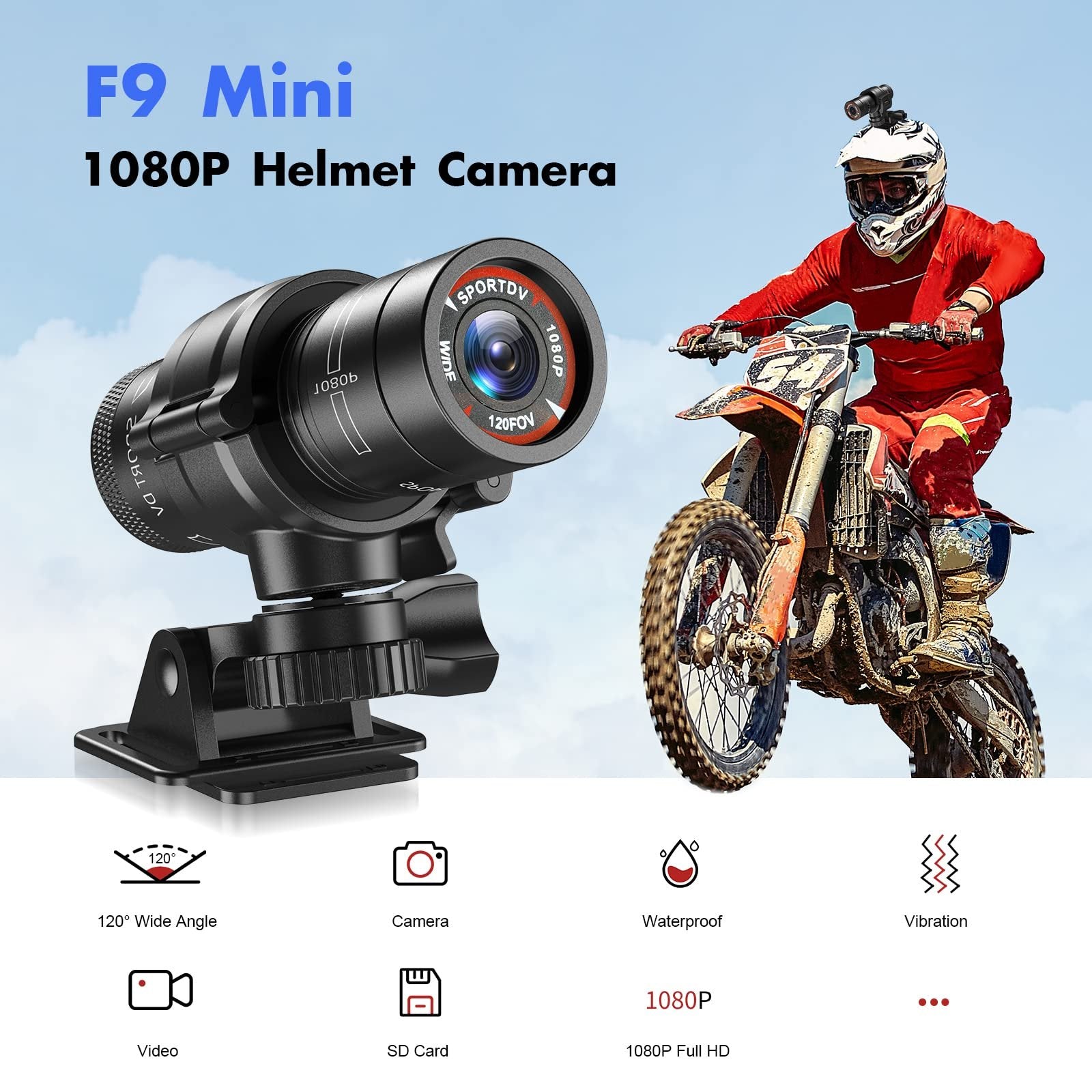 Helmet Mounted Camera For Motorcycles image 6