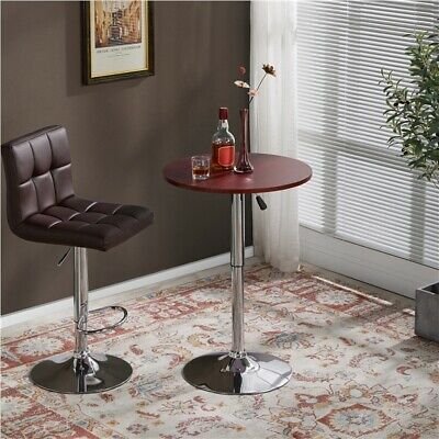 Modern Round High Top Patio Bistro Pub Table image 2