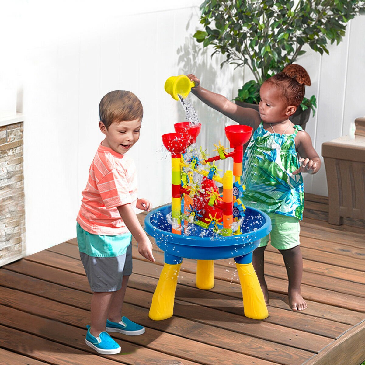 Large Kids Water Splash Activity Table image 0