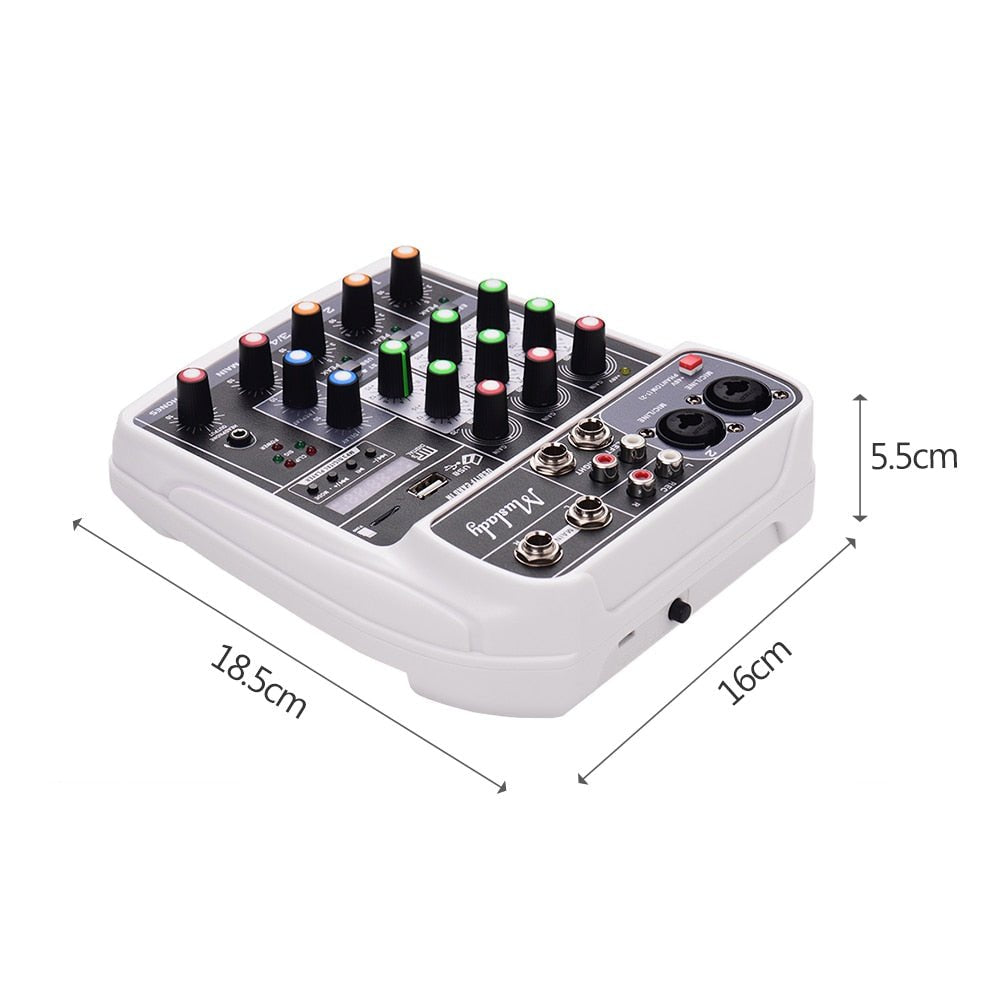 Small Audio Sound Digital USB Mixer 48V image 5