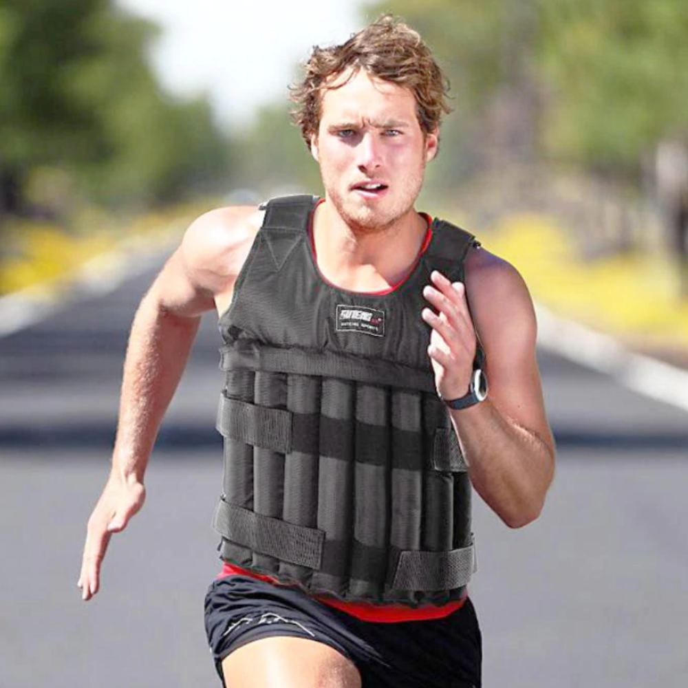 Adjustable Workout Weighted Running Vest image 0