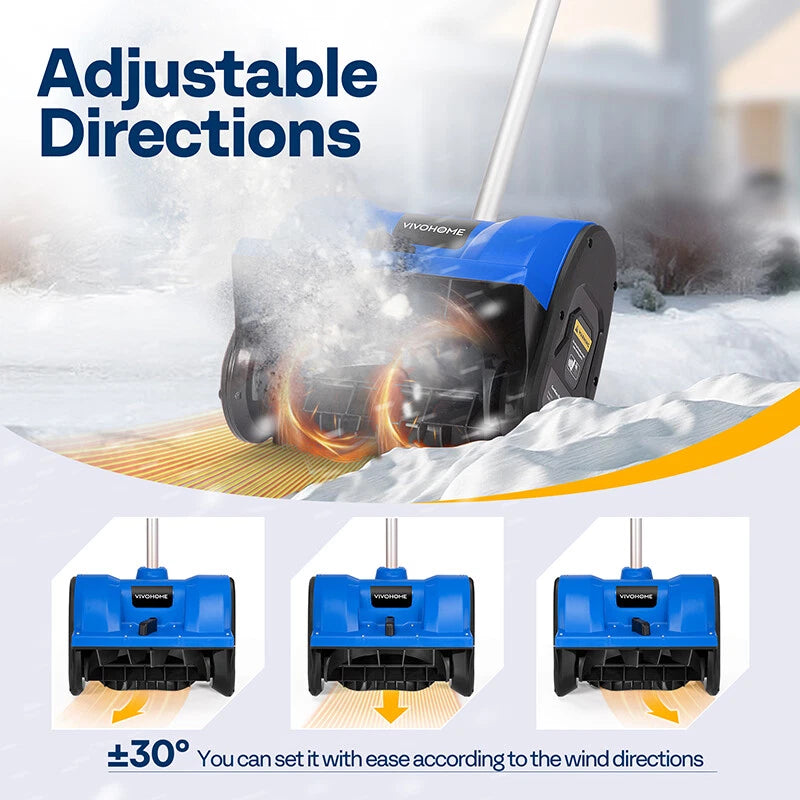 12'' Cordless Battery Powered Snow Blower image 3
