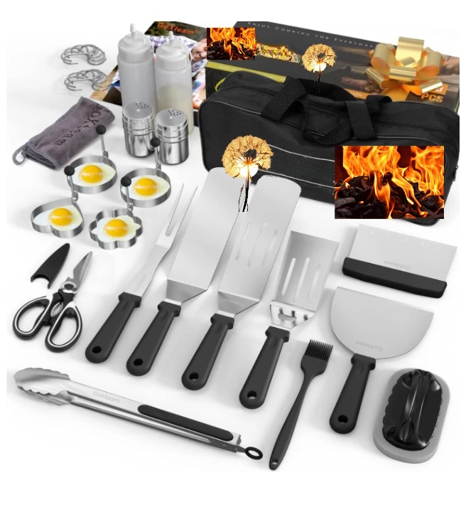 30 pcs BBQ Grill Tools Set image 0