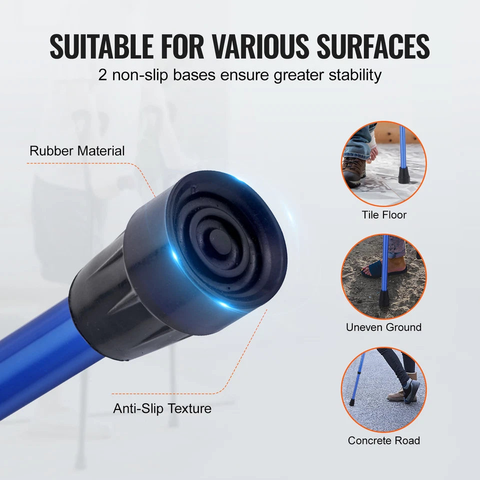 Lightweight Ergonomic Adjustable Forearm Crutches image 4