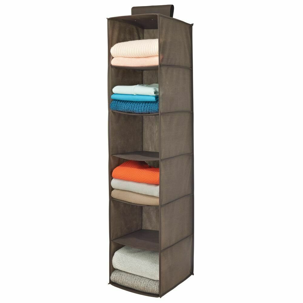 Large Hanging Closet Organizer Drawer Storage Shelves image 2