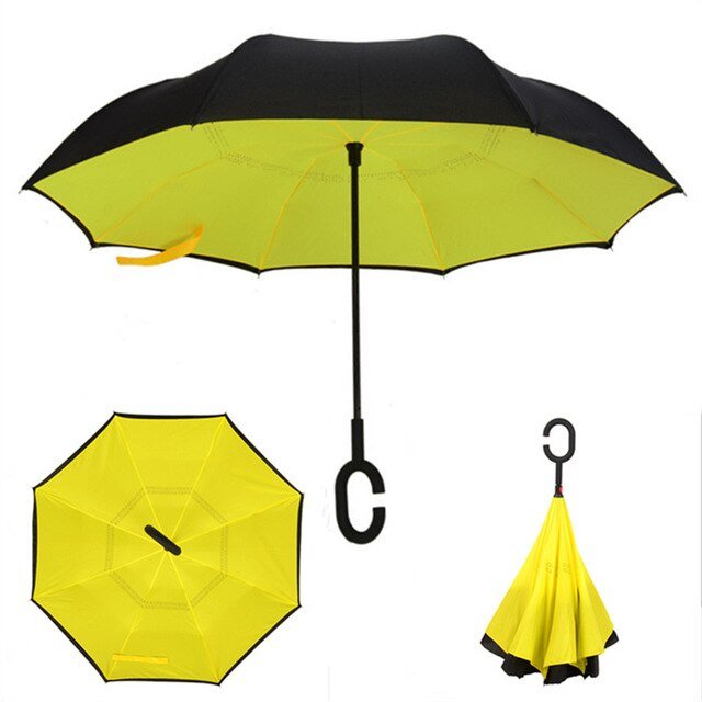 Upside Down Inverted Rain Umbrella image 9