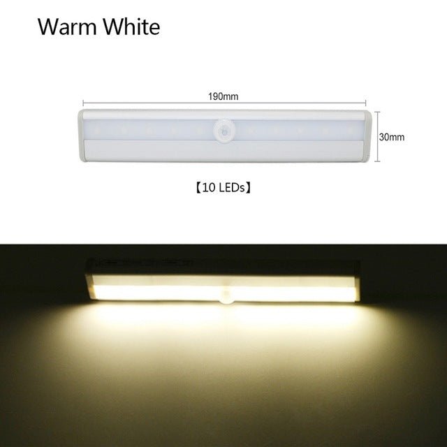 Battery Operated LED Closet Light Wireless Motion Sensor image 2