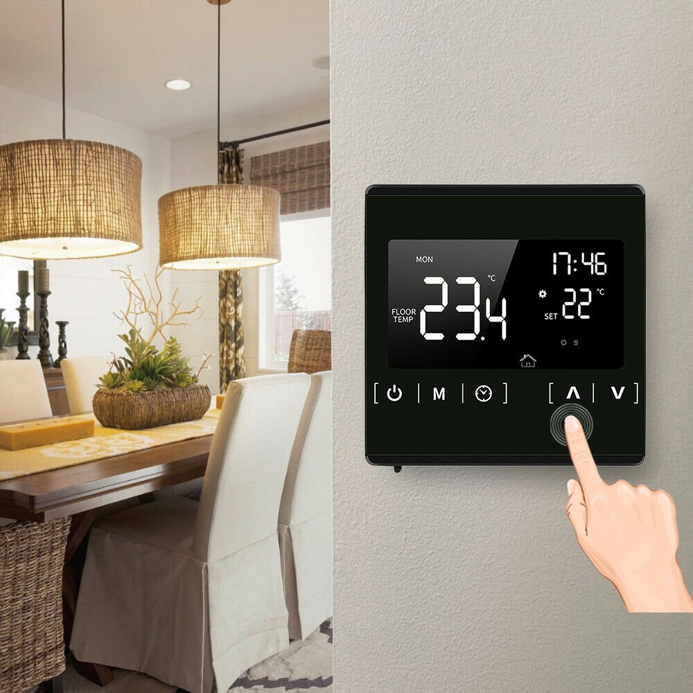 Smart Programmable Home 4 Wire Digital Thermostat image 0