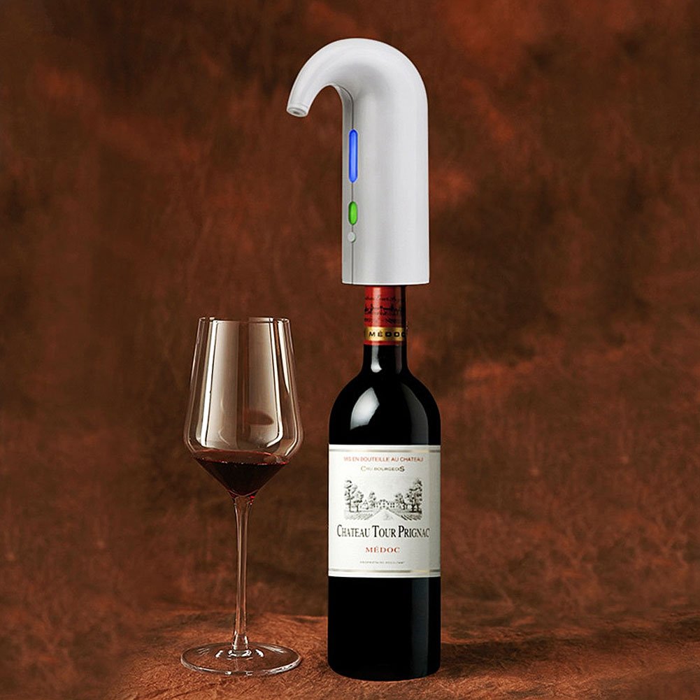 Electric Wine Aerator Pourer - White image