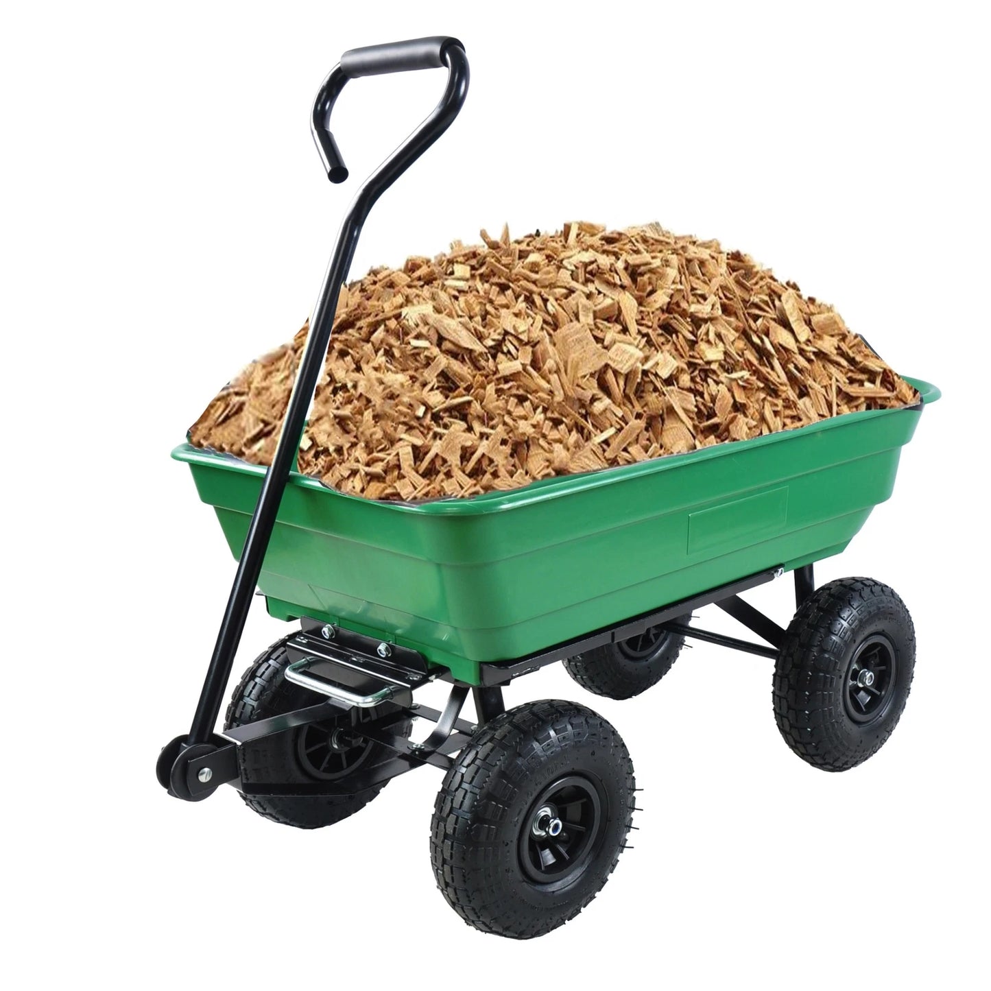 Heavy Duty Garden Utility Wagon Cart 220 Lb image 7