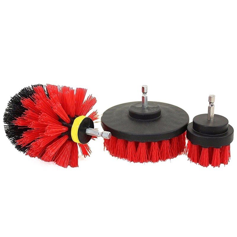 Premium Drill Cleaning Scrub Brush Power Scrubber Attachment Kit image 4