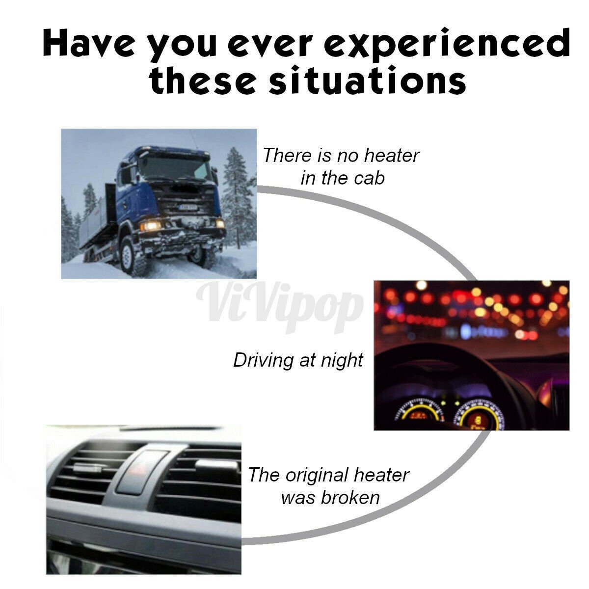 12V Portable Car Heater Heating Fan image 6