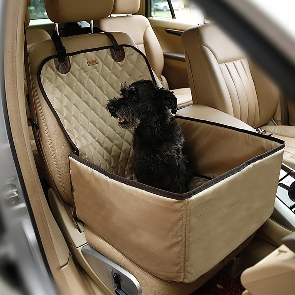 Spacious Safe Small Dog Car Booster Seat image 0