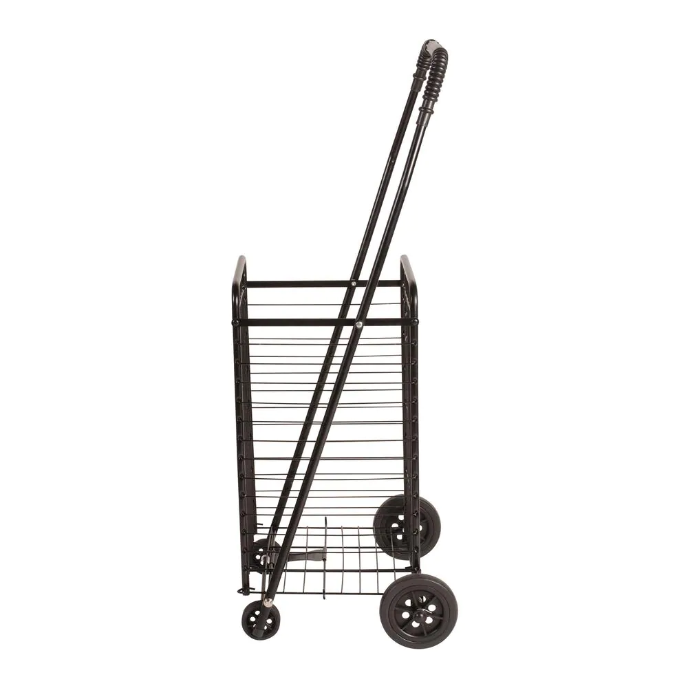 Portable Heavy Duty Wheeled Folding Grocery Shopping Cart image 6