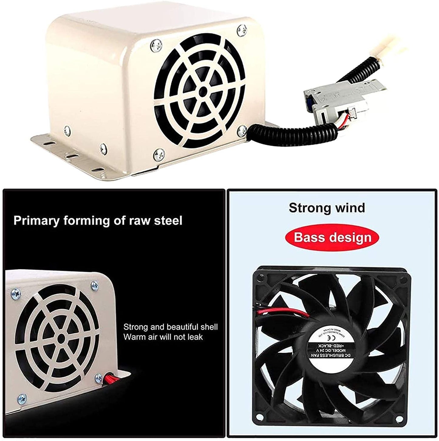 12V Portable Car Heater Heating Fan image 3