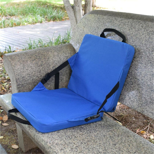 Portable Lightweight Stadium Bleacher Chair Seat With Back image 0