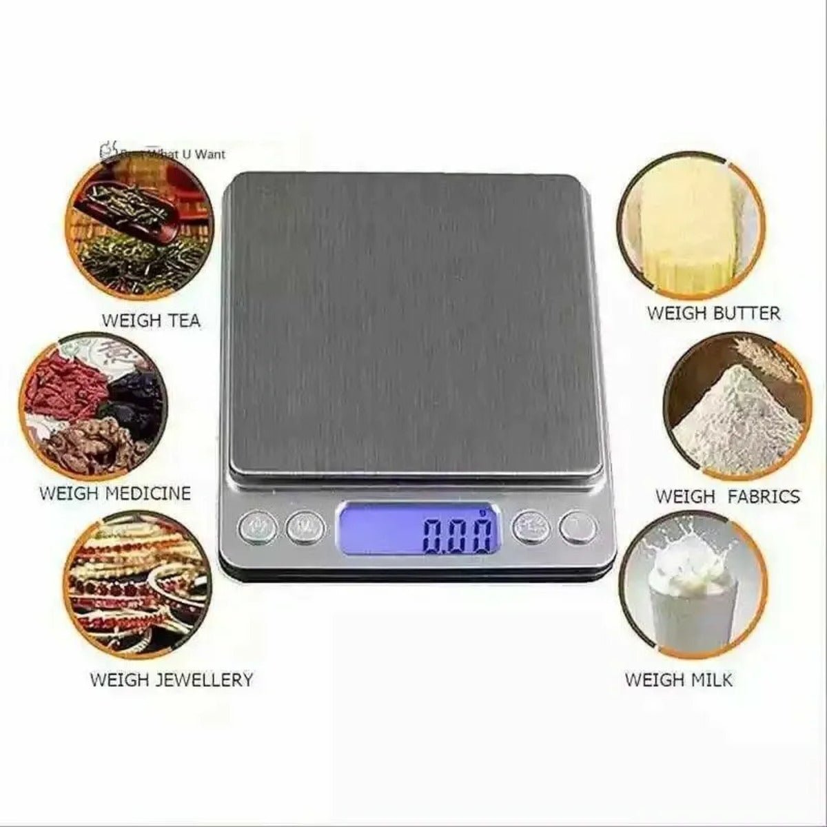 Small Digital Food Scale Ounce OZ And Gram Scale image 1