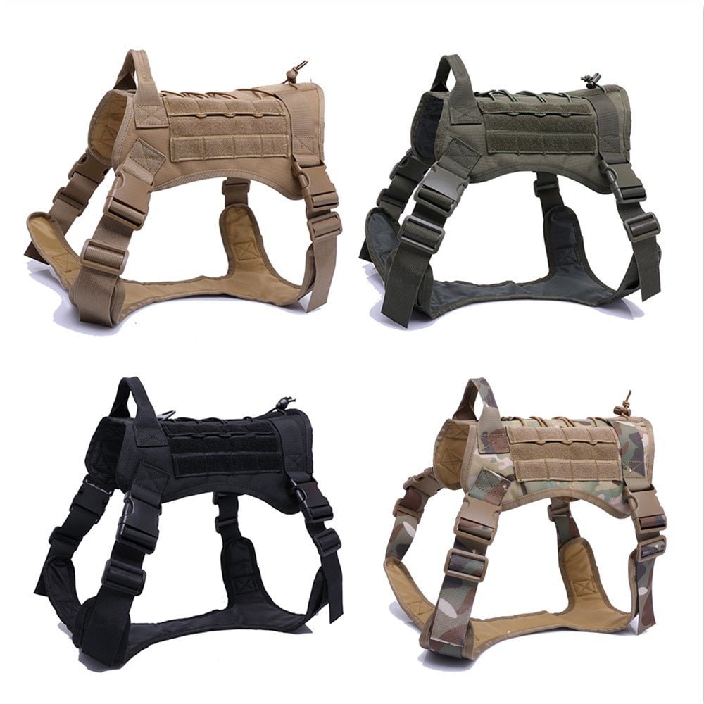 Heavy Duty Tactical No Pull Dog Harness Vest image 3