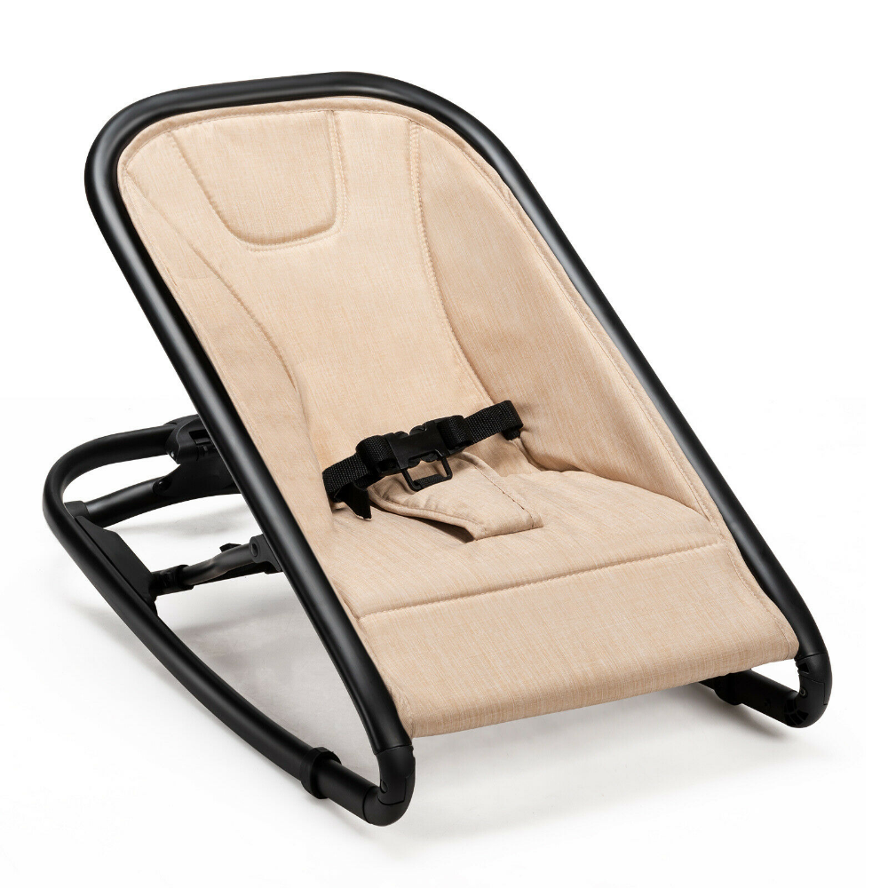 Adjustable 2-in-1 Baby Bouncer And Rocker Seat image 0