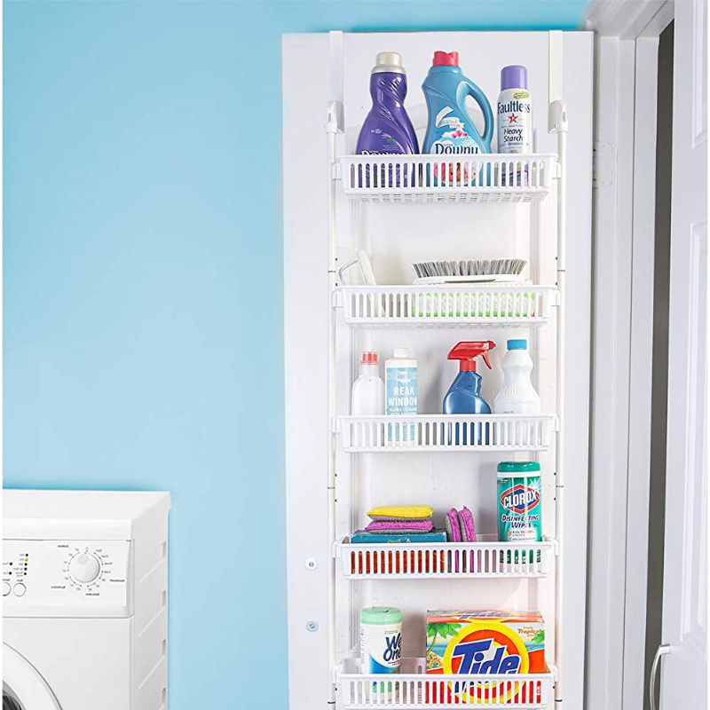 Large Over The Door Kitchen Pantry Spice Organizer Rack image 9