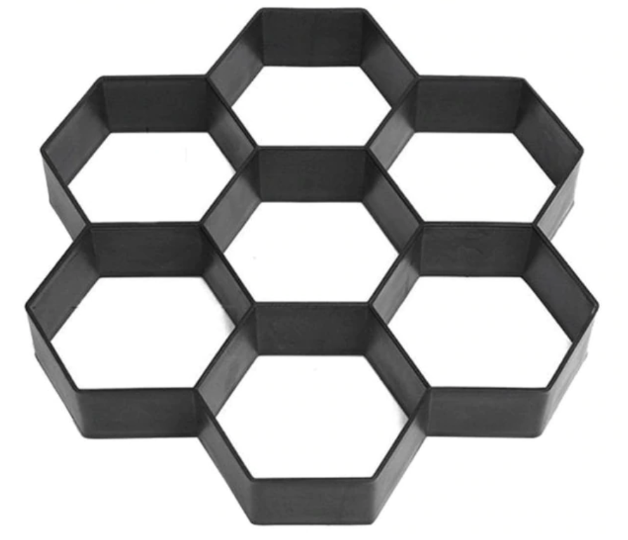 Concrete Paving Stepping Stone Path Molds 7 Piece image 1