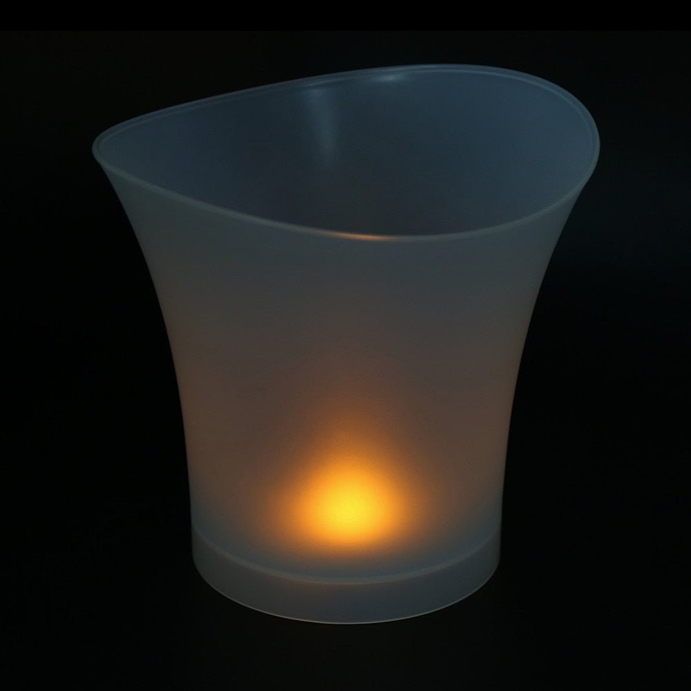 LED Insulated Champagne Ice Chiller Bucket image 4