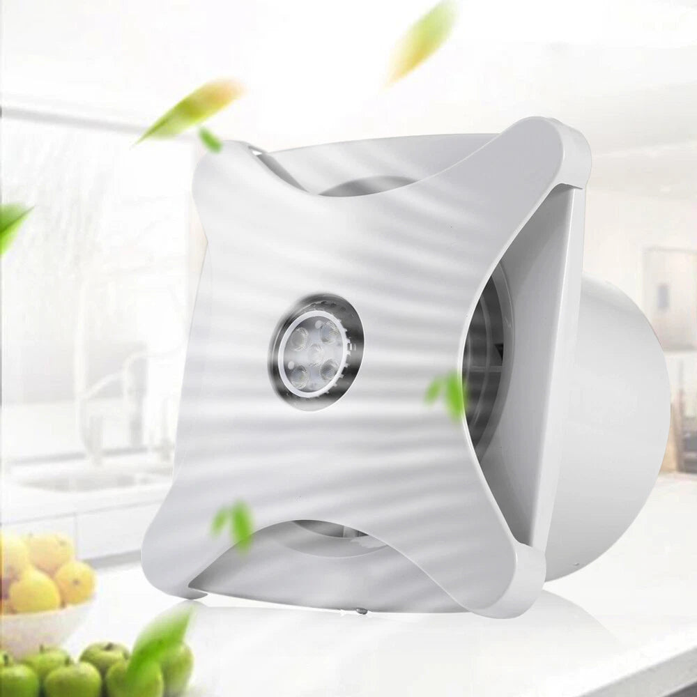 Premium Bathroom Ceiling Vent Exhaust Fan With Light image 2