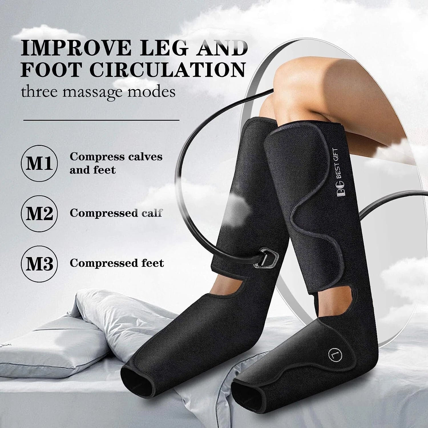 Air Compression Leg and Foot Massager image 4