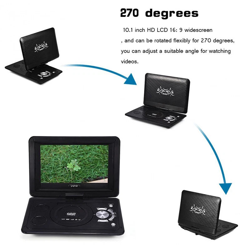 Portable Widescreen DVD Player With Screen 13.9" image 7
