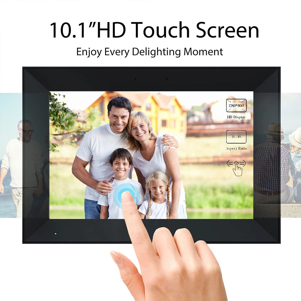 10-Inch Digital Smart Picture Frame image 5