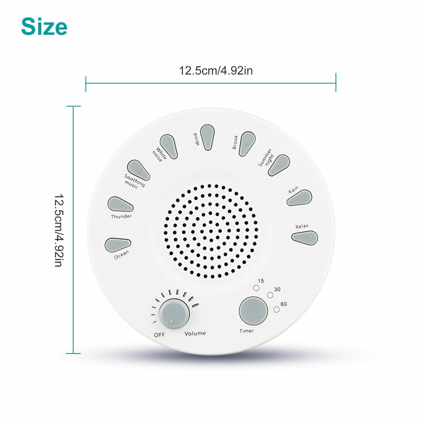 Relaxing White Noise Background Sleep Sound Machine image 6