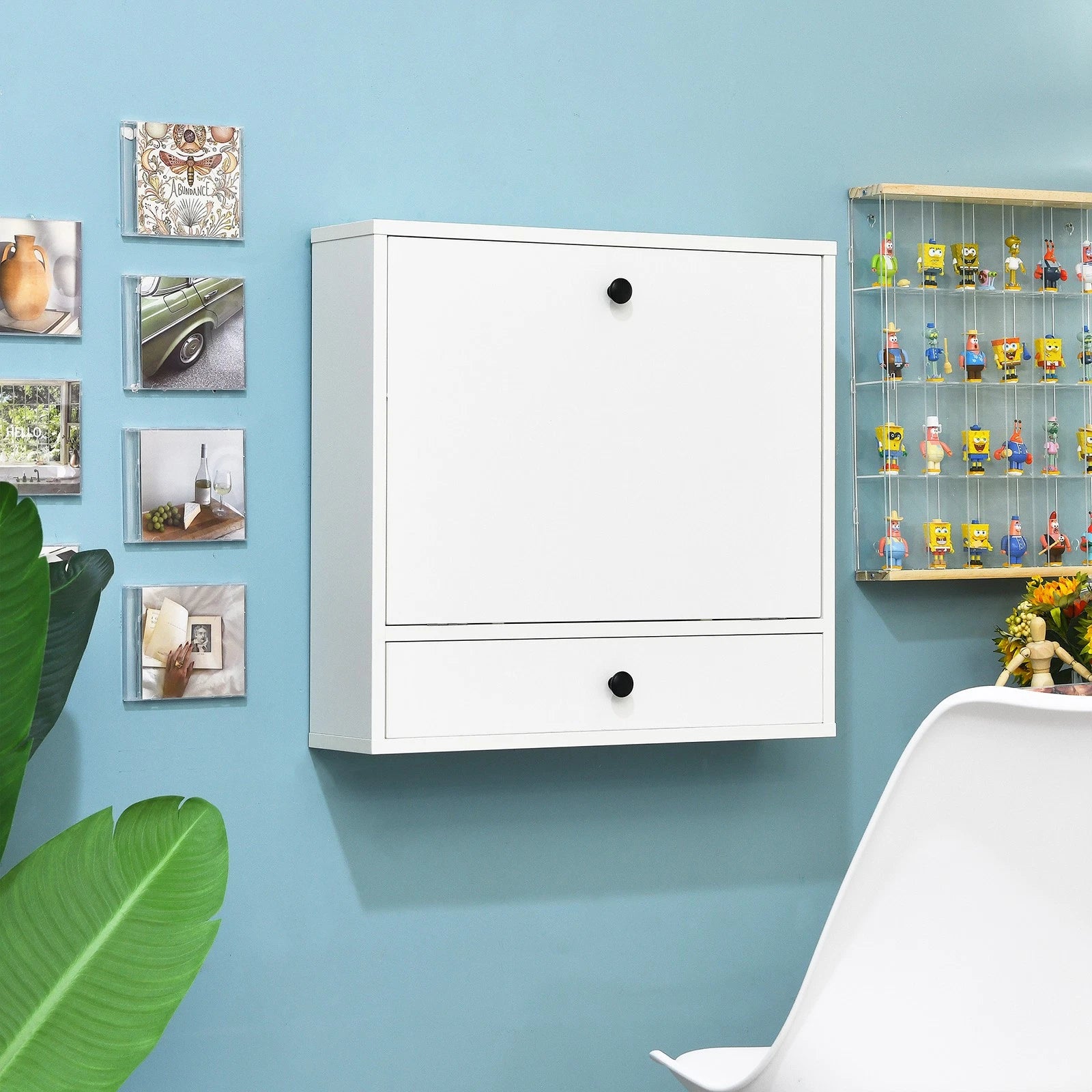 Heavy Duty Floating Wall Mounted Foldable Table image 3