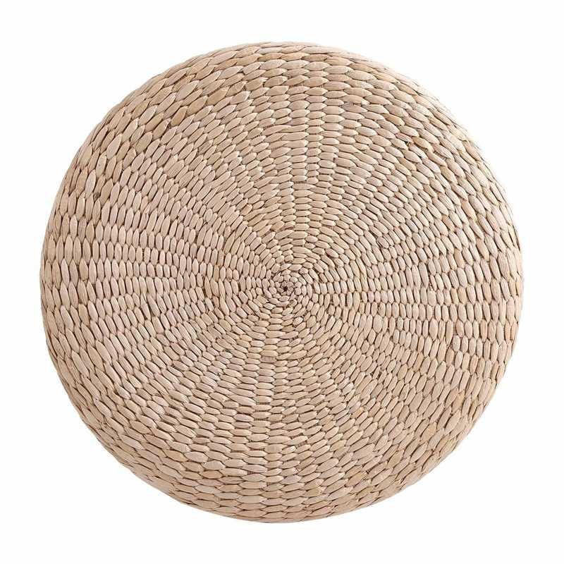 Natural Round Meditation Floor Pillow Cushion image 2
