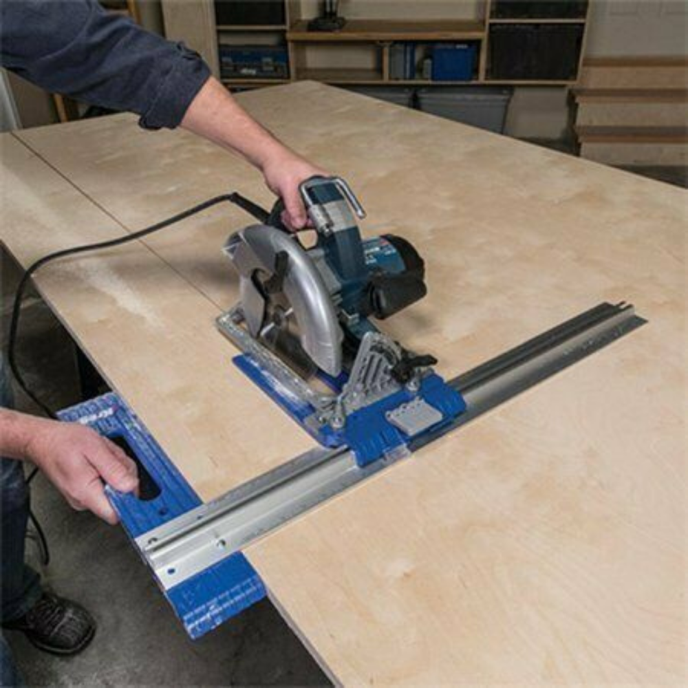 Heavy Duty Circular Table Saw Guide Rail Track image 0