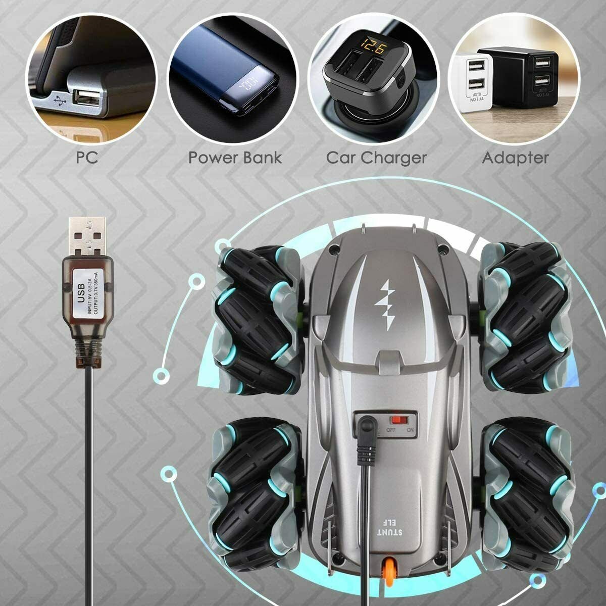 360° Spins Stunt High Speed Off-road Truck image 4