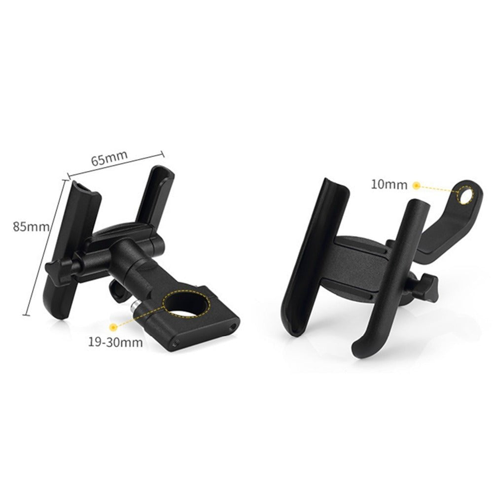 Motorcycle Cell Phone Holder Handlebar Mount Aluminum Alloy image 3