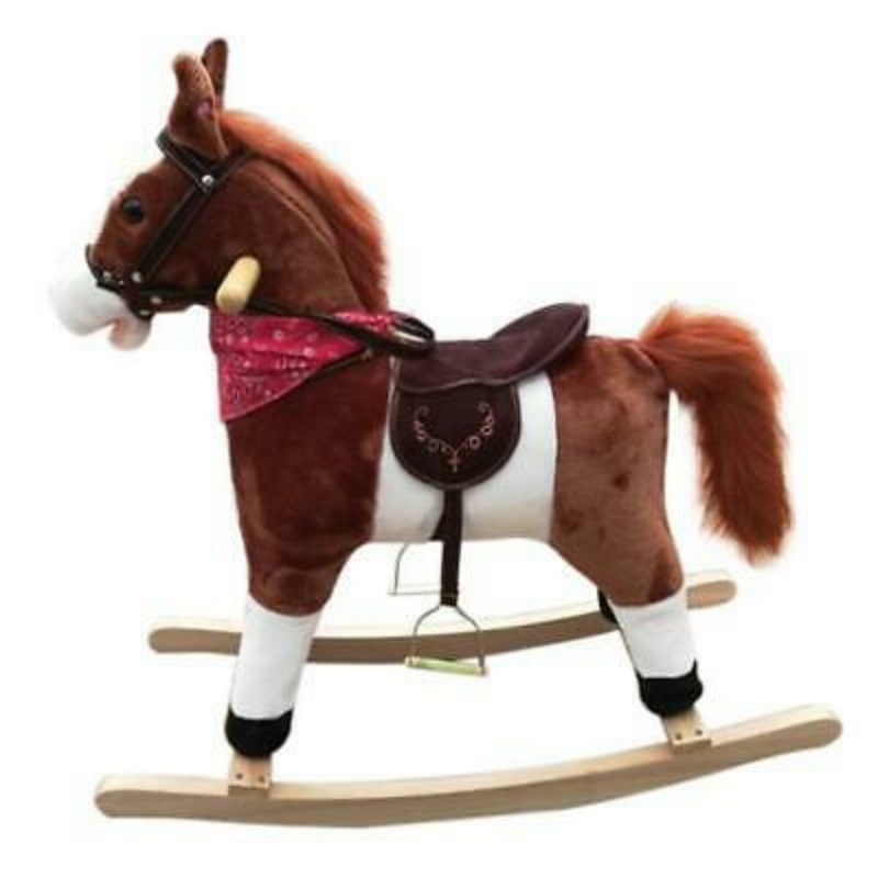 Premium Kids Wooden Rocking Toy Horse image 3