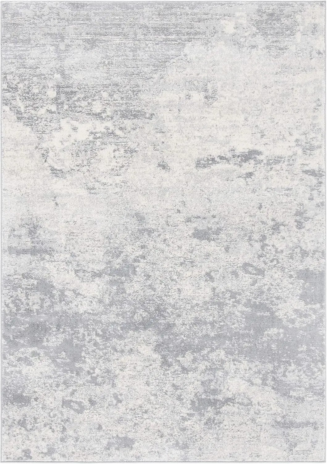 Brentwood Collection Soft Flannel Rug – Modern Style for Living Room & Bedroom