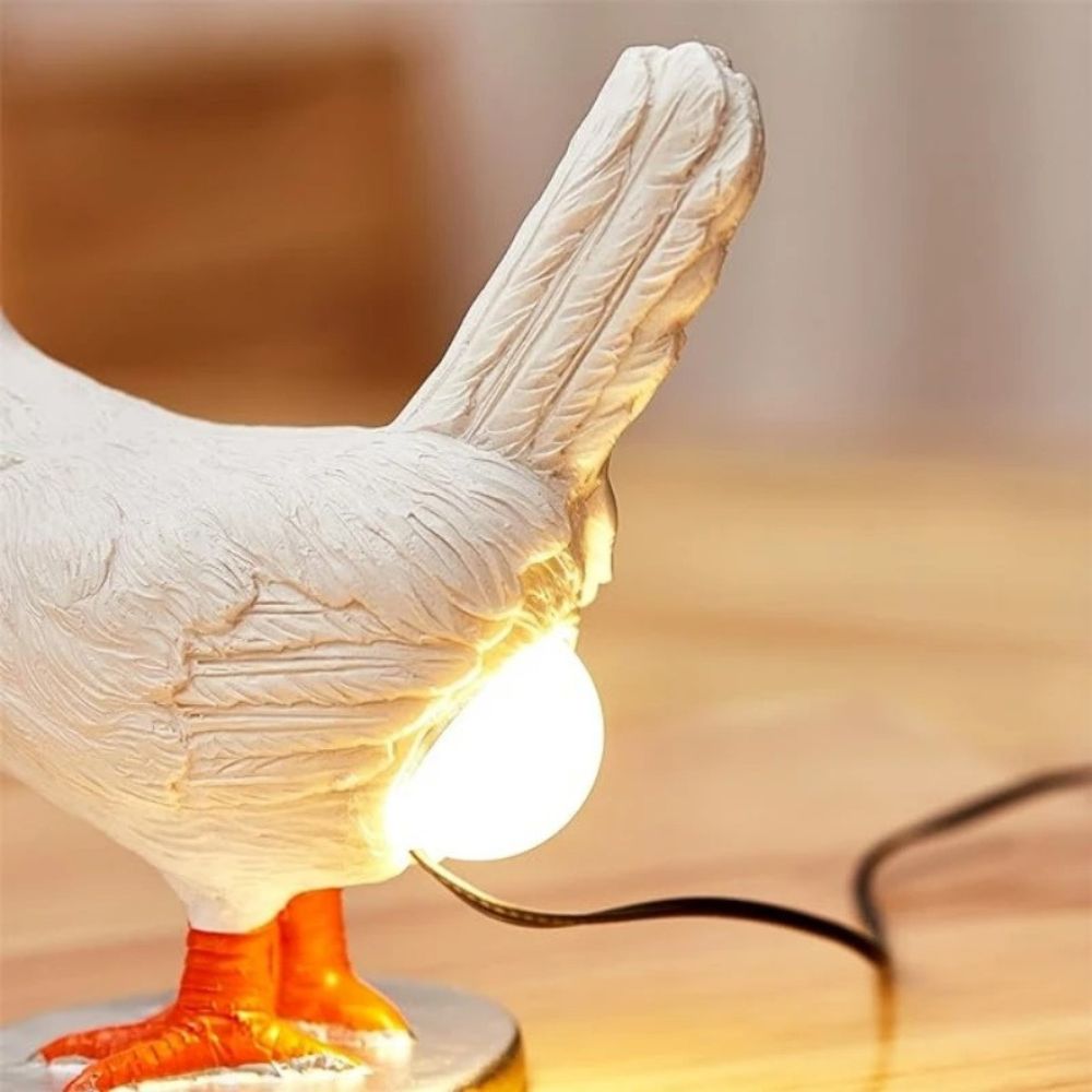 Decorative Chicken Night Light – Cute LED Table Lamp for Easter & Home Decor