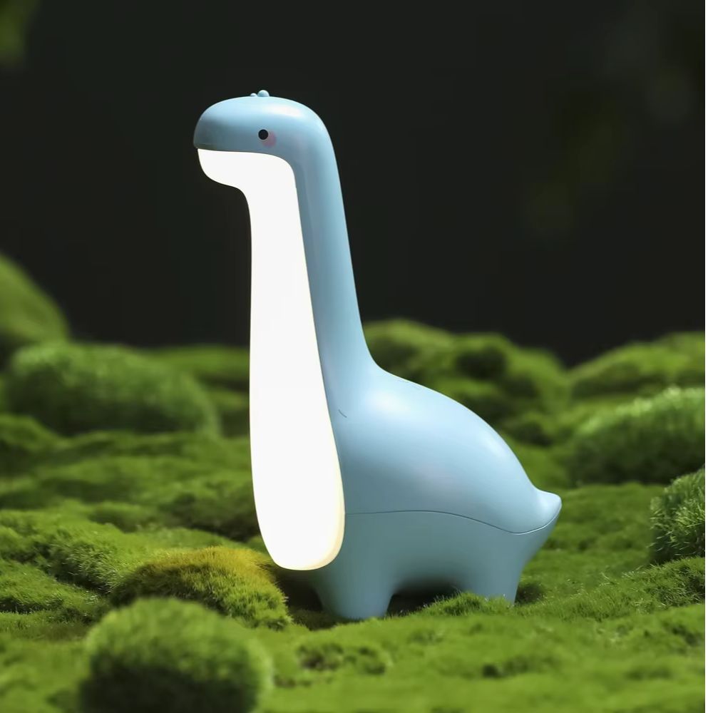 Dinosaur Night Light – Eye Protection Bedside Lamp with Timer